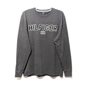 TOMMY HILFIGER Spell Out Long Sleeve Shirt L